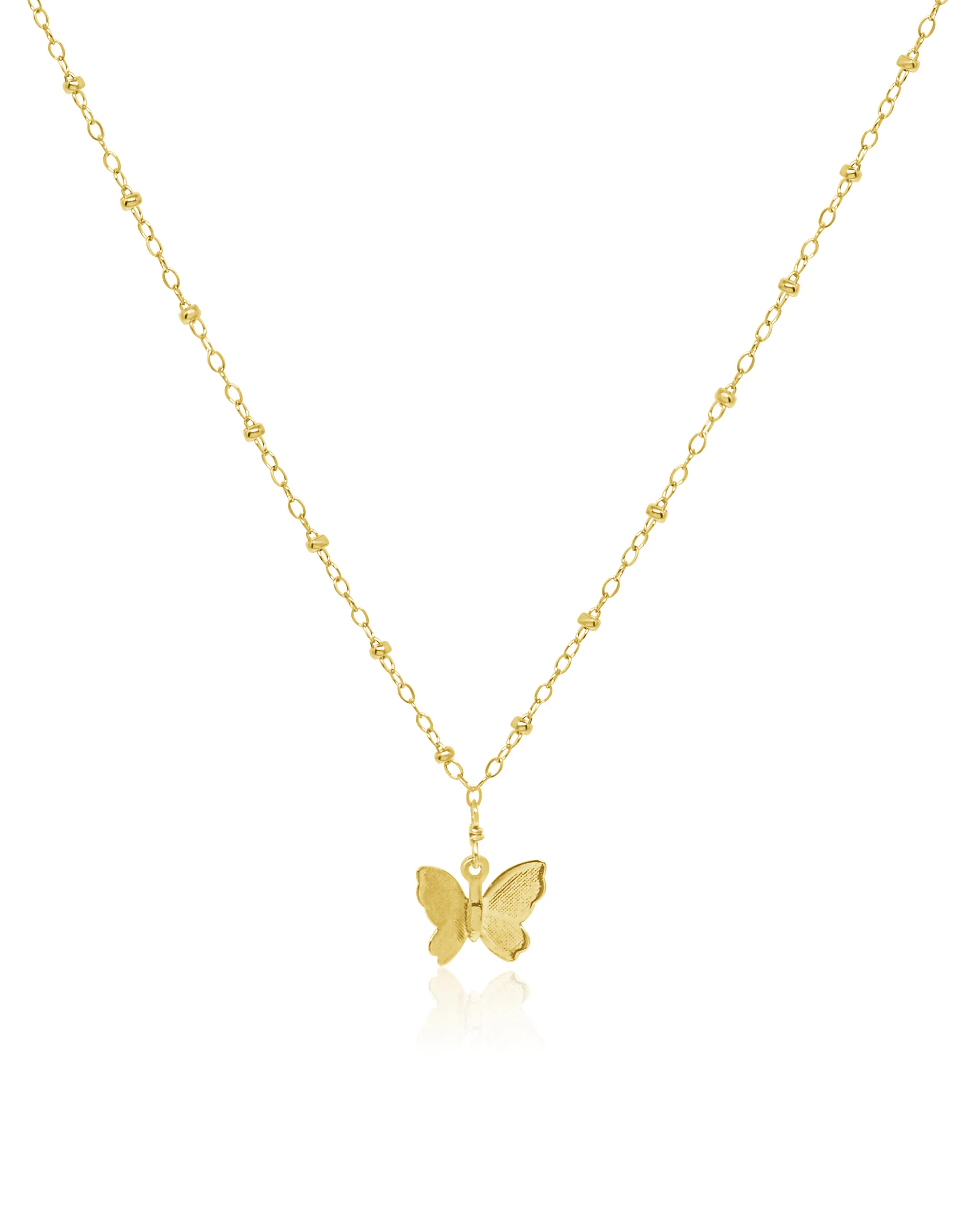 Butterfly charm hotsell for necklace